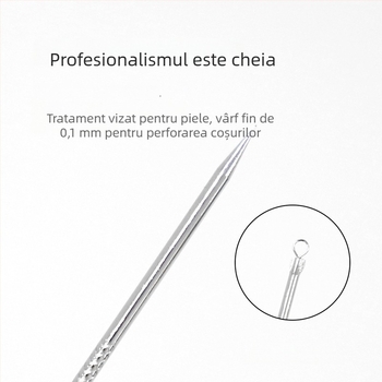 Etude set de 2 ace pentru acnee, din oțel inoxidabil, instrument de curățare facială