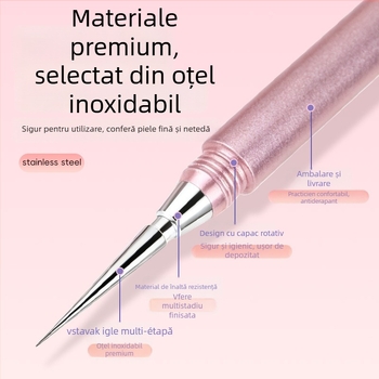 Yiliren Acnee Needle din oțel inoxidabil – Grad medical, de unică folosință, precizie în eliminarea punctelor negre și a coșurilor