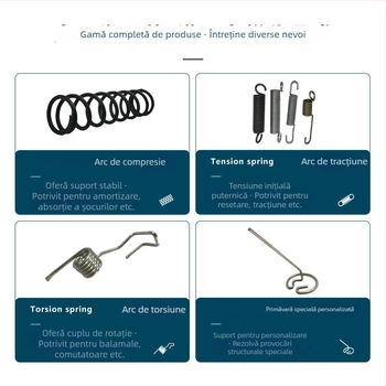 Spiră de compresie din oțel inoxidabil 304 pentru mobilier și hardware mecanic/electronic — Jieqiao