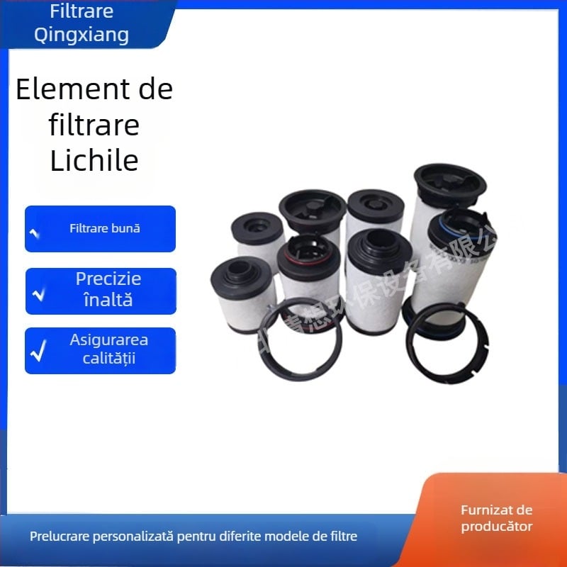 Separator pentru ceața de ulei a pompei de vid – element filtrant pentru eliminarea impurităților din ulei, rezistență la temperaturi înalte, rezistență la coroziune, mare suprafață de filtrare