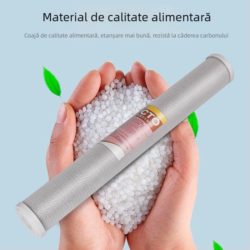 Lige CTO filtru din carbon activ pentru purificator de apă — element filtrant pentru utilizare comercială