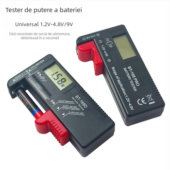 Aparat de măsurare a capacității bateriei cu detecție a puterii și afișaj al încărcării rămase