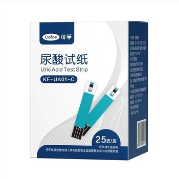 Kefu detector de acid uric – instrument de testare pentru uz casnic cu 25 benzi de test, origine Hunan