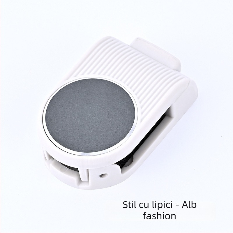 Clip pentru ochelari auto din aliaj – clip pentru ochelari, suport pentru bilete/ID, spațiu de depozitare pentru obiecte mici