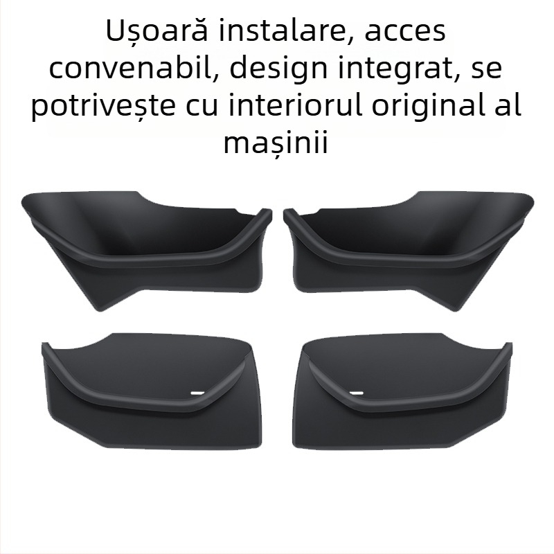 Cutie de depozitare pentru bord Tesla Model Y/3 — Plastic, Impermeabil, Rezistentă la presiune, Cu mâner