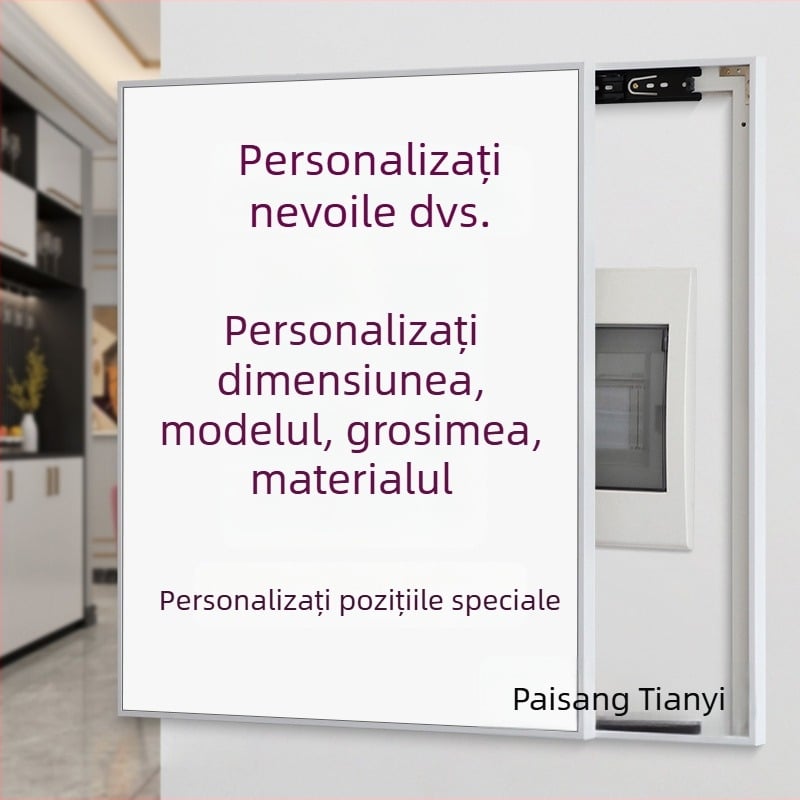 Tablou decorativ personalizat pentru cutia de contoare – ramă înrămată, imprimare abstractă pe pânză cu ulei, imprimare Inkjet, potrivit pentru living, dormitor, birou, restaurant