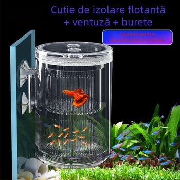 Cutie incubație plutitoare din acrilic pentru izolare reproducere