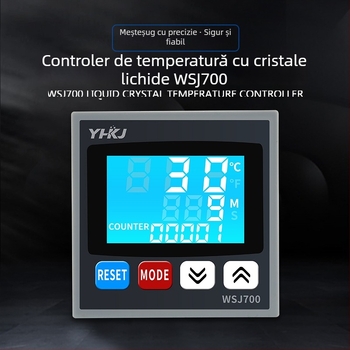 Termostat WSJ700 pentru controlul temperaturii de înaltă putere, reglabil, afișaj digital, control inteligent automat al temperaturii constante, 220V, instalare deschisă