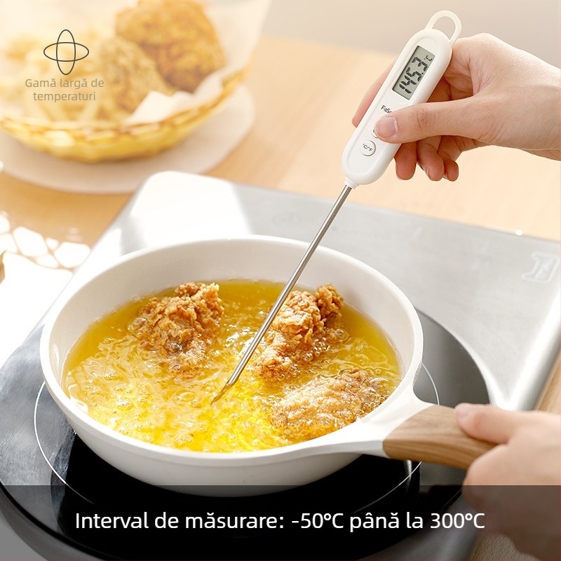 FaSoLa Termometru de apă cu sondă alimentară — utilizare în bucătărie, personalizabil