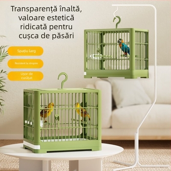 Cușcă pentru păsări din plastic, neimportată, (fără mărci private licențiate)