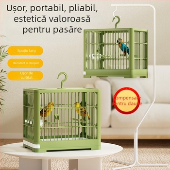 Cușcă pentru păsări din plastic, neimportată, (fără mărci private licențiate)