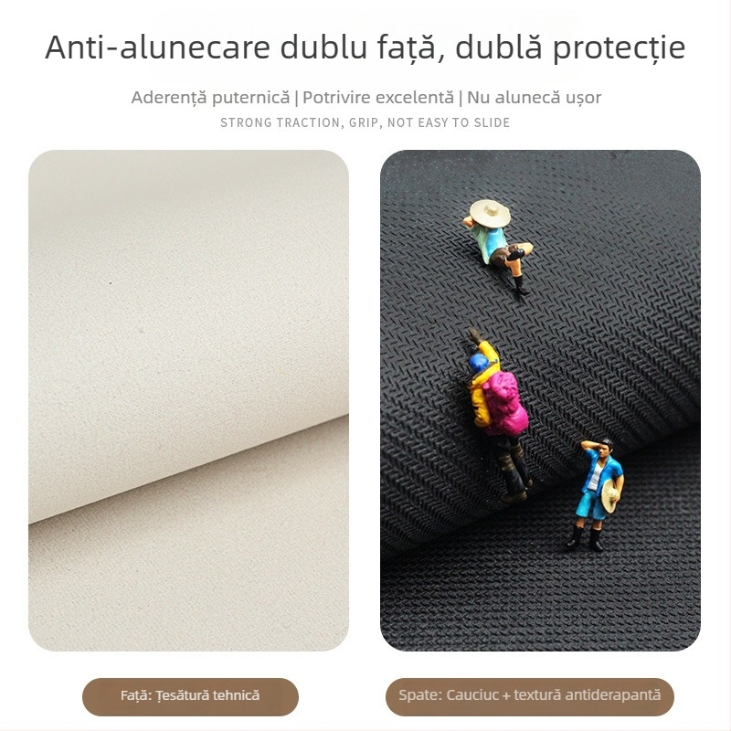 Covoraș de baie Nine mu din diatomit, formă extraterestră, model plante-flori, pentru baie