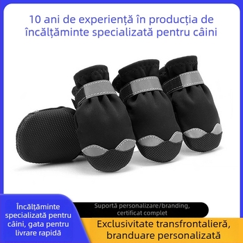 Pantofi pentru câini: impermeabili, antiderapante, rezistenți la uzură, călduroși