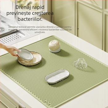 Covoraș din silicon pentru bucătărie – antiderapant, rezistent la temperaturi înalte, pătrat, calitate premium