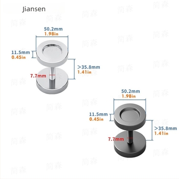 Mâner rotund pentru uși glisante – oțel carbon, finisaj cu pulverizare de plastic, stil modern minimalist
