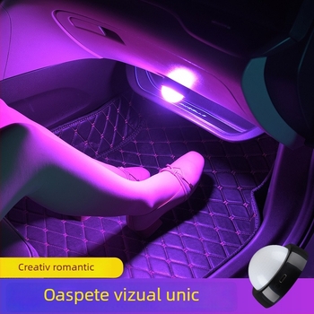 Lumină LED pentru plafonul mașinii, interior fără fir, lampă de lectură cu suport magnetic, potrivire universală, sursă LED, putere 3, durată de viață lungă