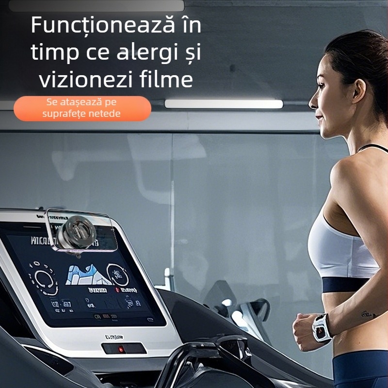 Suport pentru telefon auto Ke hao cu ventuză, rotație la 360°, port USB de încărcare, compatibil universal