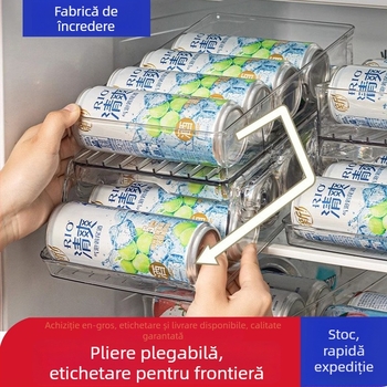 Raft dublu nivel, rulabil, pliabil, pentru depozitare băuturi, bucătărie