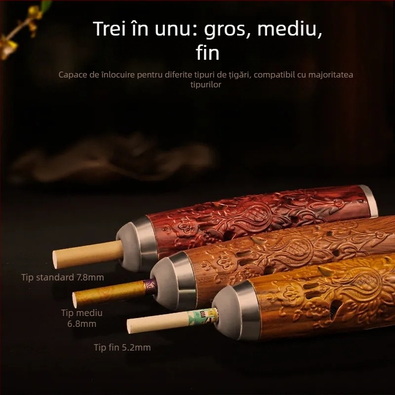 YANMIAO Mini Țigări pentru mașină, design creativ și atmosferic, suport reutilizabil pentru țigări (Brand YANMIAO; Material: Alt; Origine: Wenzhou, Zhejiang; Disposable: No; Box: 200)