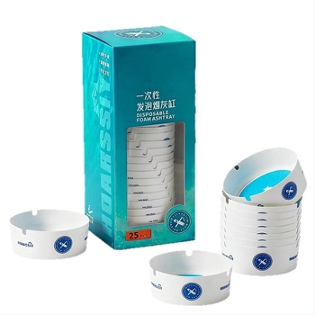 Scrumieră din plastic, de unică folosință, Jynb, stil simplu, marcă privată autorizată