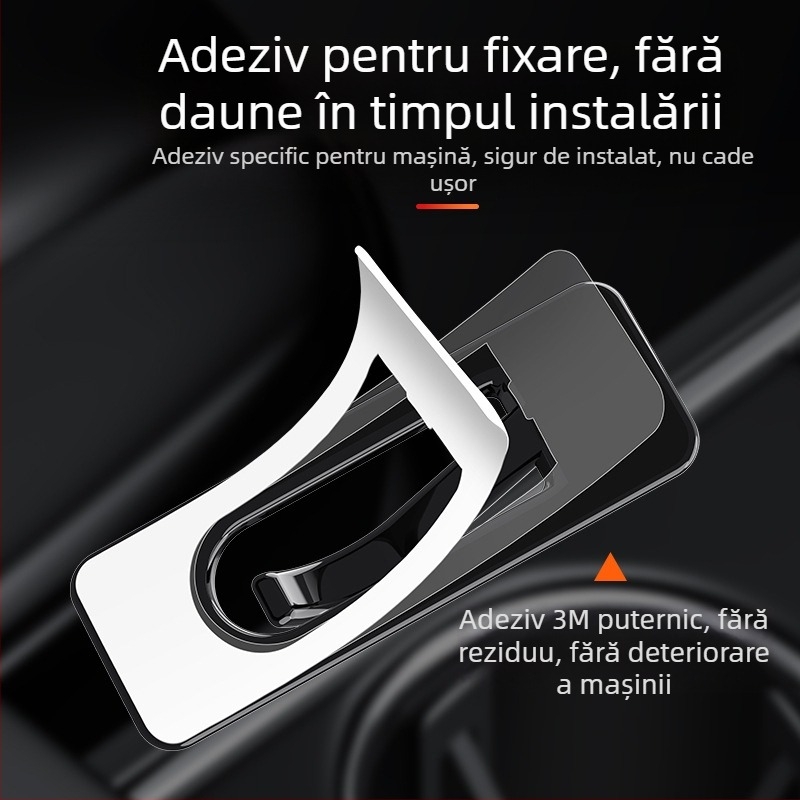 Stopper pentru pad-ul suportului de pahare din mașină, clips de fixare pentru scrumieră HL-082, plastic