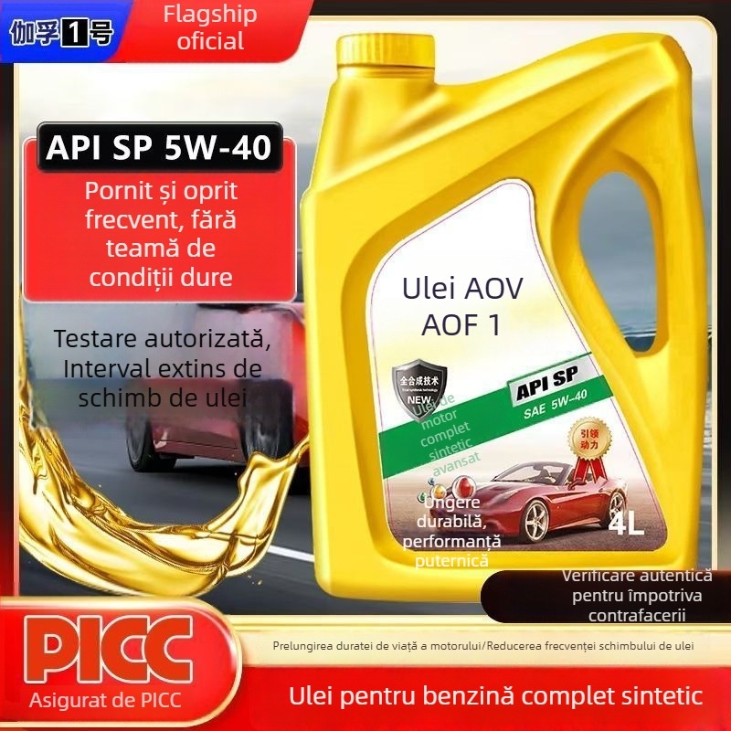 Gaffu ulei sintetic complet pentru motoare auto – API SN, viscozitate 5W-40, SAE 5W-30