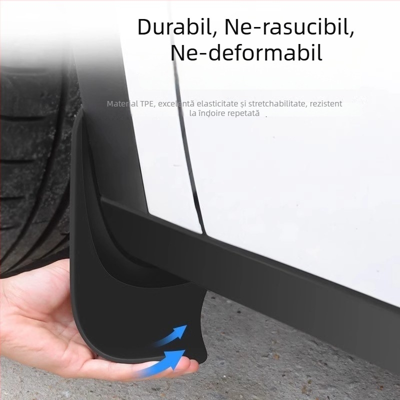 Protecție noroi față OEM pentru Tesla Model Y – Noua versiune, Material TPE