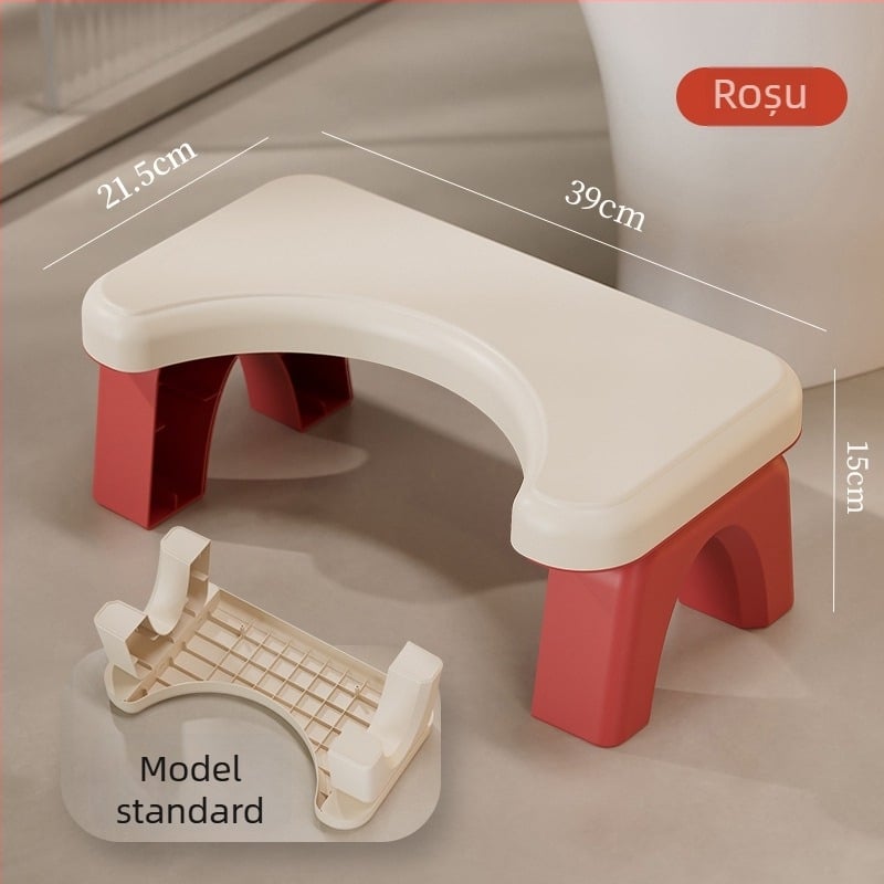 Scaun de toaletă pentru uz casnic — antiderapant, întărit, pentru copii (Material: PP; Fără pliere; Fără import)
