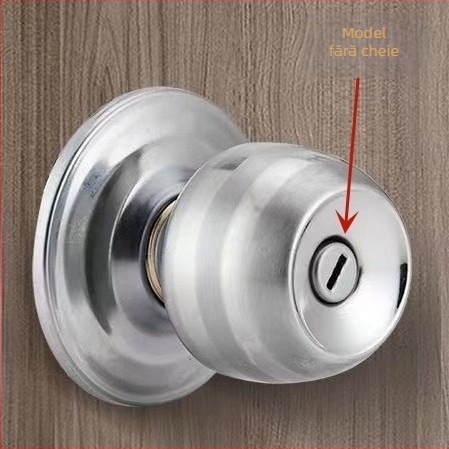 Ball lock încuietoare interioară pentru uși, multifuncțională, din fier, model 5831, stil modern minimalist