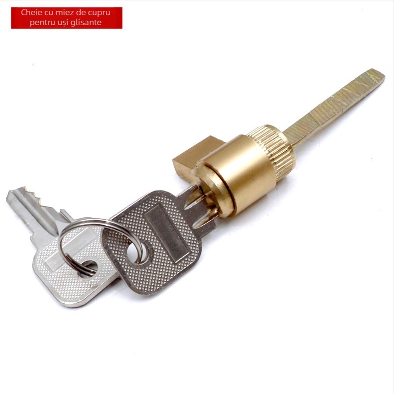 Asabi 9026 încuietoare pentru uși glisante, din aliaj de zinc, cu mâner încorporat, mecanism ascuns, pentru uși din lemn, potrivită pentru balcoane și bucătării, stil modern minimalist