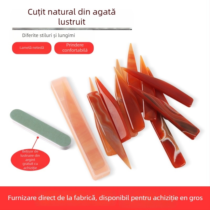 Cuțit de polisare pentru bijuterii, agat, Brand Win Win, Pentru întreținerea bijuteriilor, Origine China