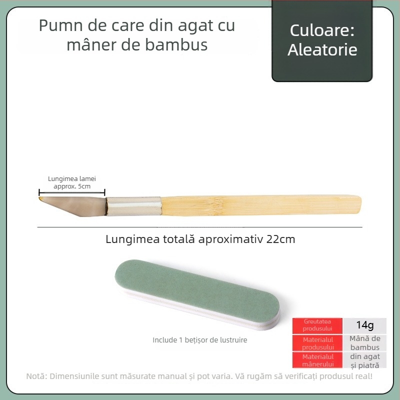 Cuțit de polisare pentru bijuterii, agat, Brand Win Win, Pentru întreținerea bijuteriilor, Origine China