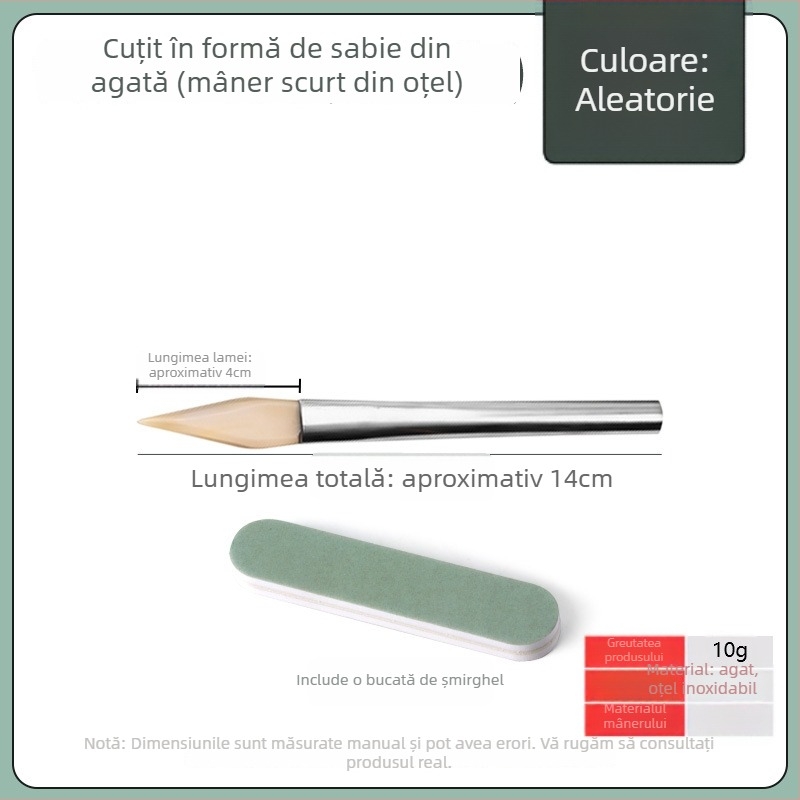 Cuțit de polisare pentru bijuterii, agat, Brand Win Win, Pentru întreținerea bijuteriilor, Origine China