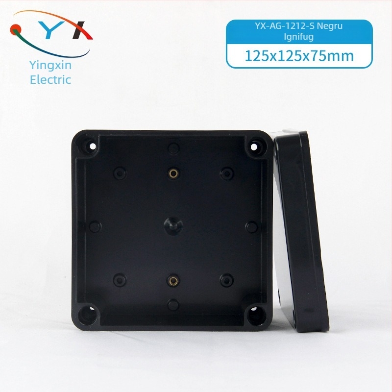 Cutie de conectare impermeabilă pentru exterior, din ABS, carcasă cu rating V0, ignifugă