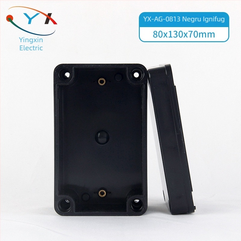 Cutie de conectare impermeabilă pentru exterior, din ABS, carcasă cu rating V0, ignifugă