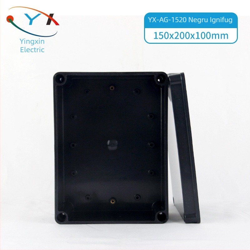 Cutie de conectare impermeabilă pentru exterior, din ABS, carcasă cu rating V0, ignifugă