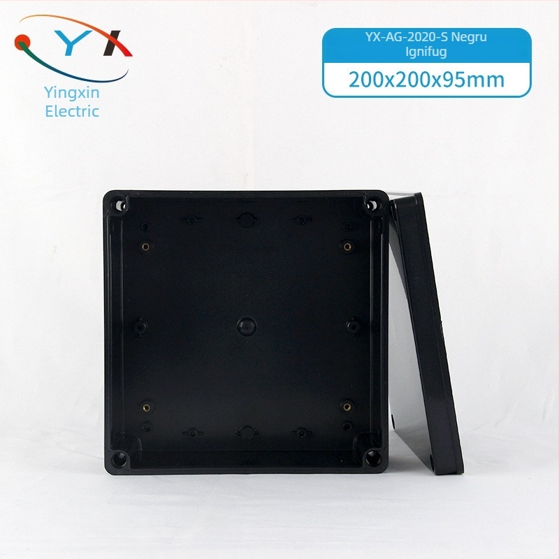 Cutie de conectare impermeabilă pentru exterior, din ABS, carcasă cu rating V0, ignifugă