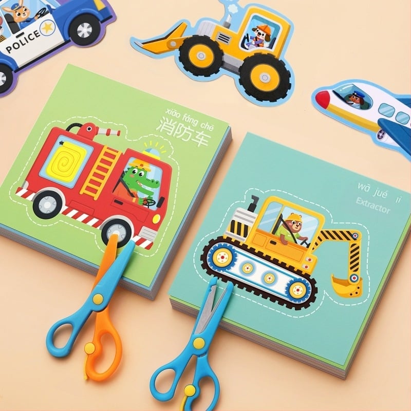 Set de origami 3D pentru copii – jucărie educațională din hârtie pentru vârsta 4–6 ani