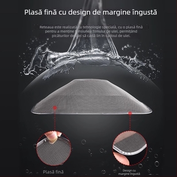 Filtru hotă Boss: plasă interioară 8212, 8210 pentru fum, 8010 plasă filtrare ulei