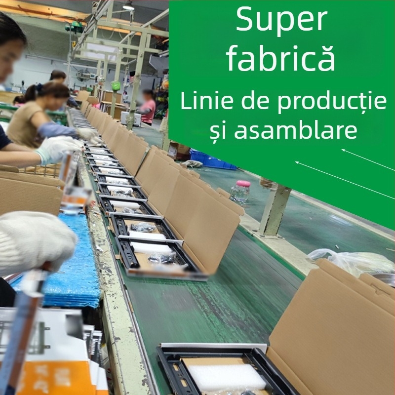 Suport universal pentru TV, montat pe perete, cu capacitate de peste 15 kg, din oțel SPCC laminat la rece, suport din fier, reglare mecanică