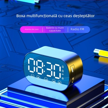 Boxă Bluetooth de birou cu baterie încorporată, 10W, 30 Hz–15 kHz, SNR sub 60 dB