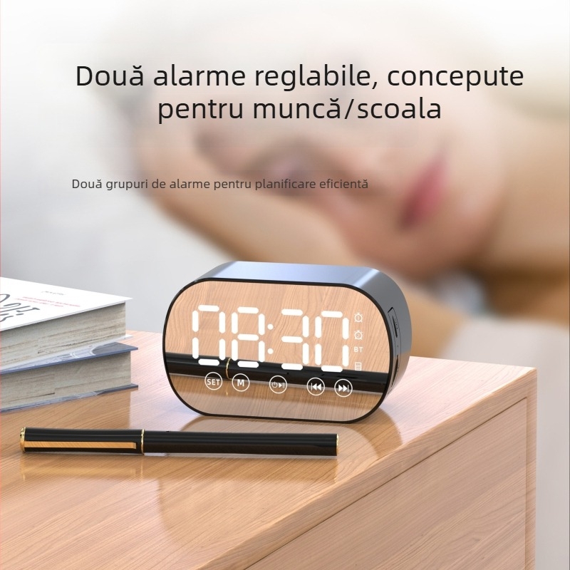 Boxă Bluetooth de birou cu baterie încorporată, 10W, 30 Hz–15 kHz, SNR sub 60 dB