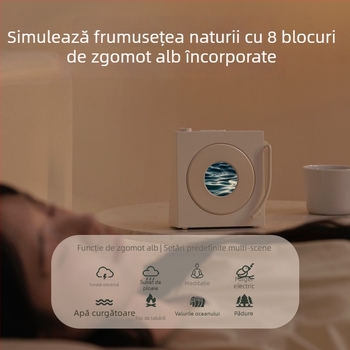 Difuzor Bluetooth fără fir pentru decor de birou, BT 5.3, 60 Hz–15 kHz, SNR ≥70 dB, baterie încorporată 1000–1200 mAh, 5 W