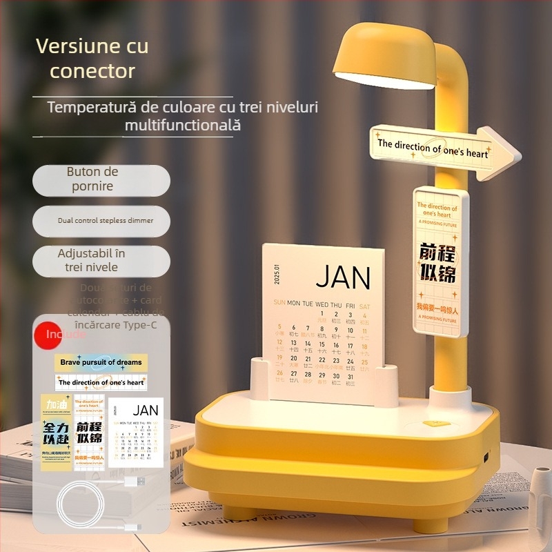 Lampă de noapte cu sunet Bluetooth, creativă pentru dormitor, lampă de nopți cu două funcții, 3 temperaturi de culoare, baterie 1200Ah, 5V/2A