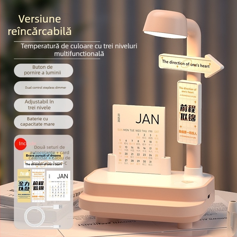 Lampă de noapte cu sunet Bluetooth, creativă pentru dormitor, lampă de nopți cu două funcții, 3 temperaturi de culoare, baterie 1200Ah, 5V/2A