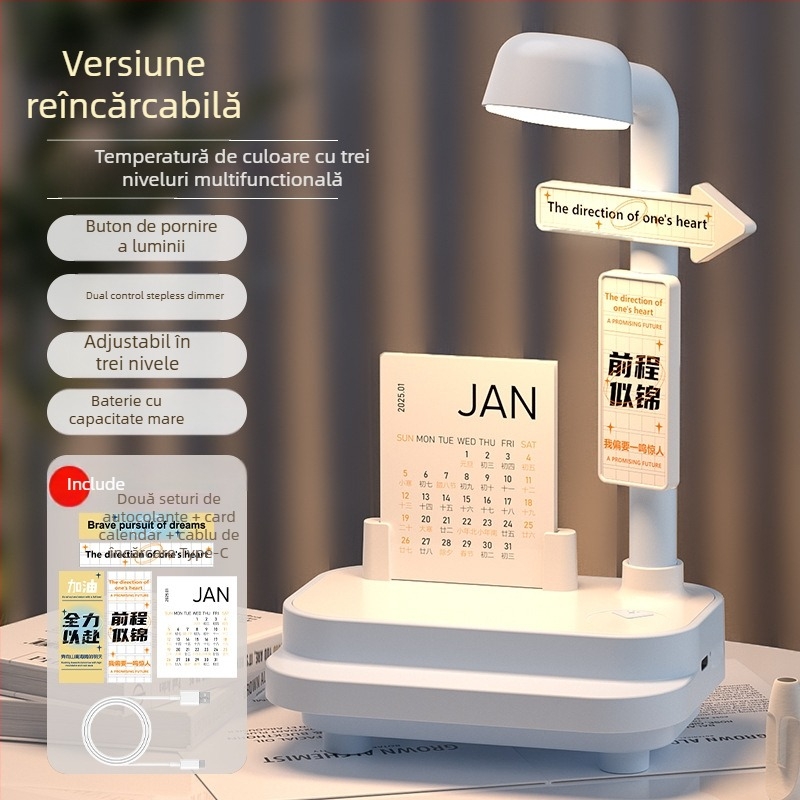 Lampă de noapte cu sunet Bluetooth, creativă pentru dormitor, lampă de nopți cu două funcții, 3 temperaturi de culoare, baterie 1200Ah, 5V/2A