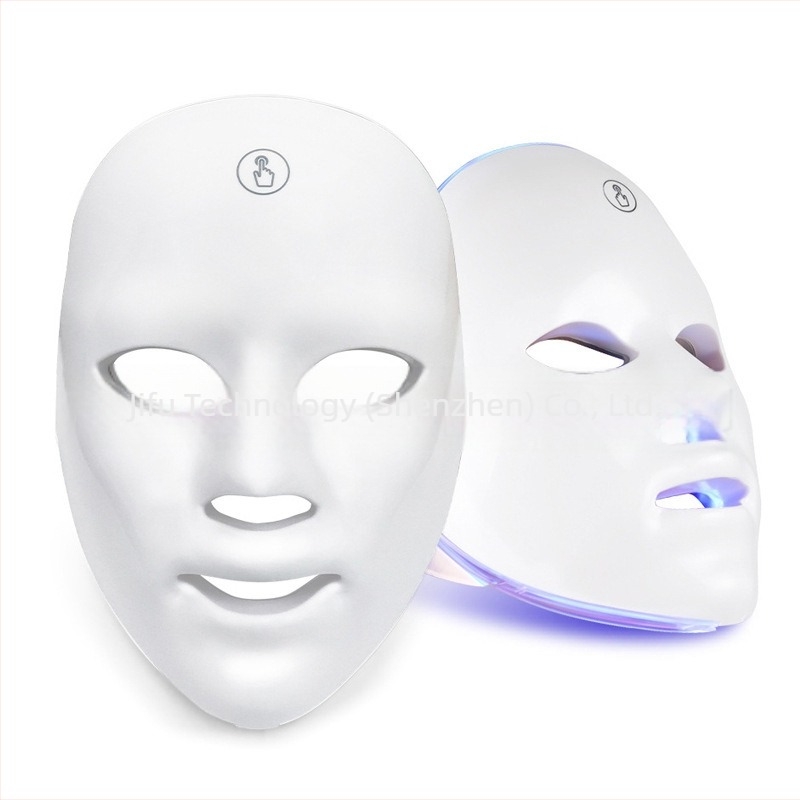 Dispozitiv facial cu LED pentru rejuvenare – Rejuvenarea pielii cu terapie LED; Baterie încorporată 800–1000 mAh; Utilizare acasă; IPX0; Instrument de fizioterapie