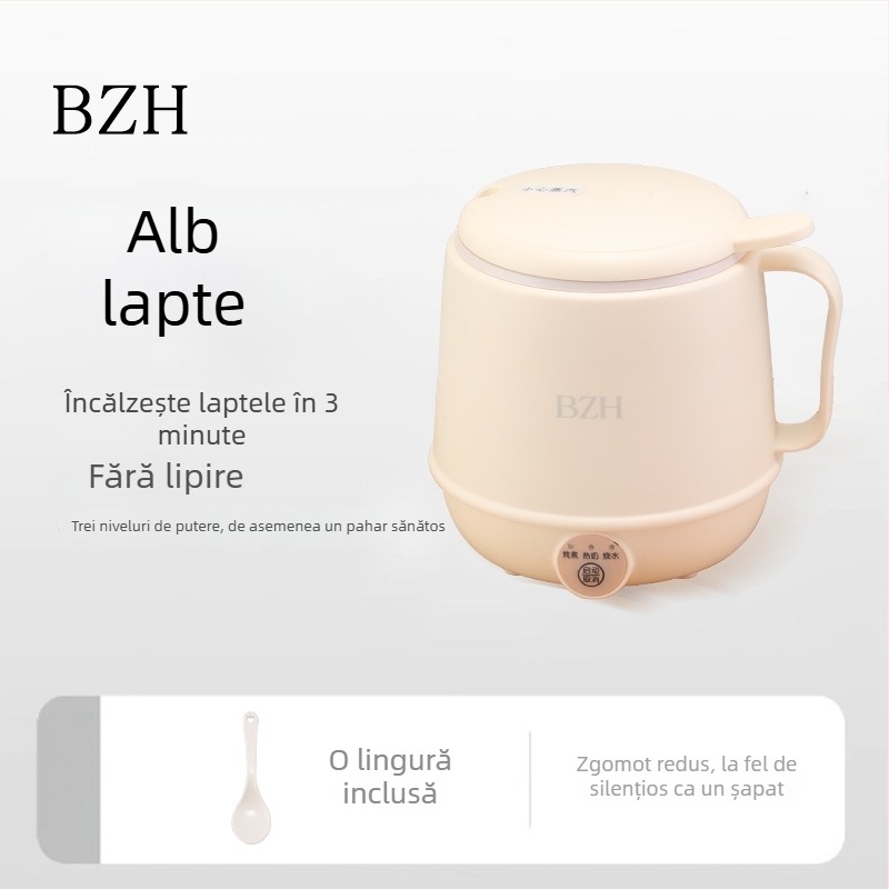 Cană electrică de încălzire pentru cafea, lapte și ceai – dispozitiv multifuncțional de preparare ceai, protecție la supraîncălzire și prevenire arderi uscate, 300W