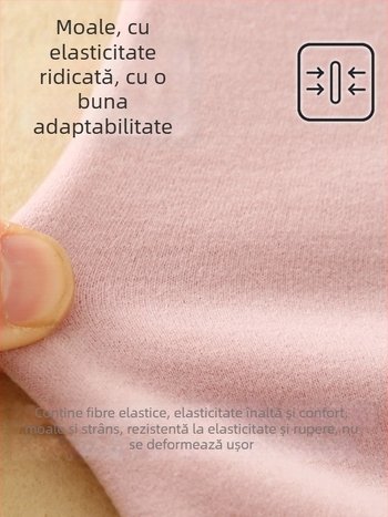 Top de iarnă pentru fetițe, guler rotund, Lyocell 50,6%, 330 g/m², țesătură moale la atingere, potrivit pentru copii peste 140 cm