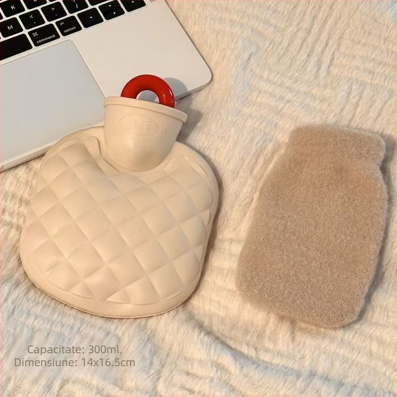 Sac de apă caldă umplut cu apă - plastic, încălzire prin injectare de apă, stil minimalist modern, Iarna 2025